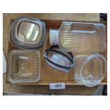 Vintage Luminarc 2Qt Refrigerator Glass Bottle,