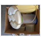 Assorted Plastic Storage