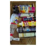 Assorted Cleaning Supplies, Air Fresheners, +