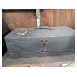 Dunlap Metal Tool Box w/ Tray