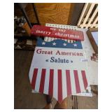 Wood Signs & Wood Fence