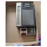 Sony AM/FM 2 Band Receiver & Bulova Alarm Clock