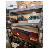 Metal Shelf w/ Wood Inserts [No Contents]