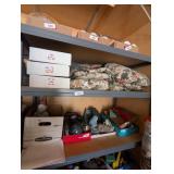 Metal Shelf w/ Wood Inserts [No Contents]