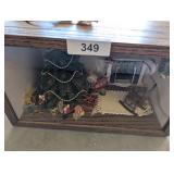 Christmas Scene In Lighted Box