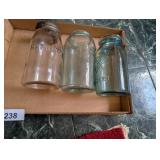 (2) Ball & (1) Hamilton Vintage Jars