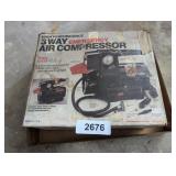 Three Way Emergency Air Compressor