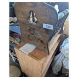 Wood Magazine Rack +