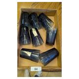 (8) Libbey Dusky Blue Drinking Glasses