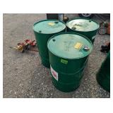 (3) 55 gal. Metal Barrels