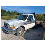 2000 Ford F-350 Flatbed Truck