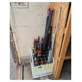 Display Stand w/ Galvanized & Other Gas Pipes
