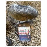 Vintage Archer can & Coal bucket