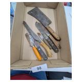 Meat Cleaver & Knives