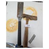 Fencing Tool & Two Sided Hand Saw