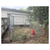 chain link dog kennel - 10 x 10