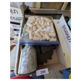 Indiana Wooden Sign, Wine Corks & Home Decor