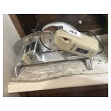 rival meat slicer, pasta roller (no handle)