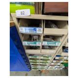 Plastic & Metal Hardware Store Organizer w/