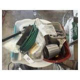 Clothesline Wire, Zip Tie & Other