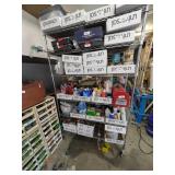 Rolling Shelf Unit [No contents]