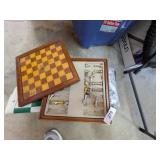 Chess Set, Foam Puzzle Pieces, Checker Cloth &