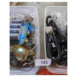 (2) Small Plastic Containers w/ Lids +