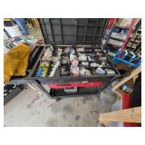 Rubbermaid Trade Master Rolling Cart w/ Contents