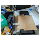 Desk Organizer, Clip Boards, Stapler, Desk Light &