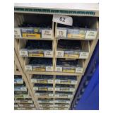 Plastic & Metal Hardware Store Organizer w/