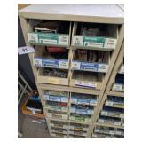 Plastic & Metal Hardware Store Bolt Organizer w/
