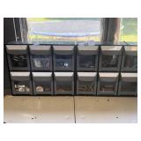 Plastic Organizer w/ Contents