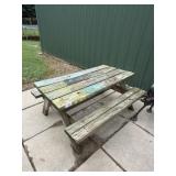 child size picnic table