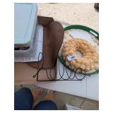 Round Serving Tray, Napkin Rings & Other