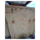 (1) Full Sheet & (3) Partial Sheets Plywood