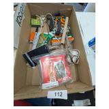 Emergency Blanket, Survival Book, Scissors &