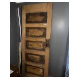 Vintage wood door