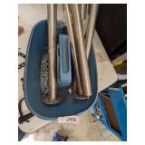 Lowes Bucket w/ Stainless Steel Legs, +