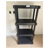 small plastic shelf