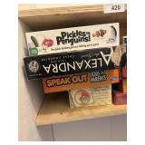 Assorted board games