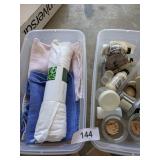 (2) Small Plastic Containers w/ Lids +