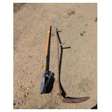 Post Hole Digger & Scythe -**