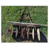 32" Vintage Disk, 3 pt hitch