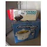 Proctor Silex Crock Pot, Electric Label Maker