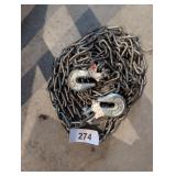 Chain w/ (2) Hooks
