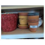 Assorted Flower Pots