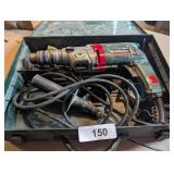 Metabo Electric Drill w/ Metal Case & Bits