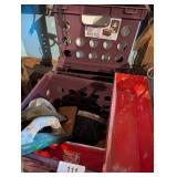 (3) Plastic Storage Crates w/ Mud Boxes, +