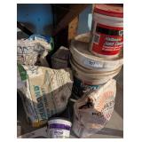 Assorted Grout, Thin Set Dry Locks &