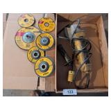 DeWalt Angle Grinder w/ New Wheels